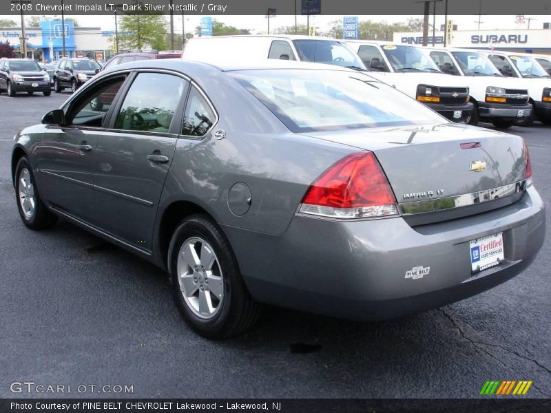 Dark Silver Metallic / Gray 2008 Chevrolet Impala LT