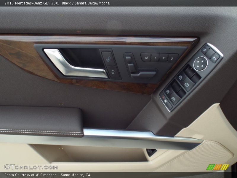 Black / Sahara Beige/Mocha 2015 Mercedes-Benz GLK 350
