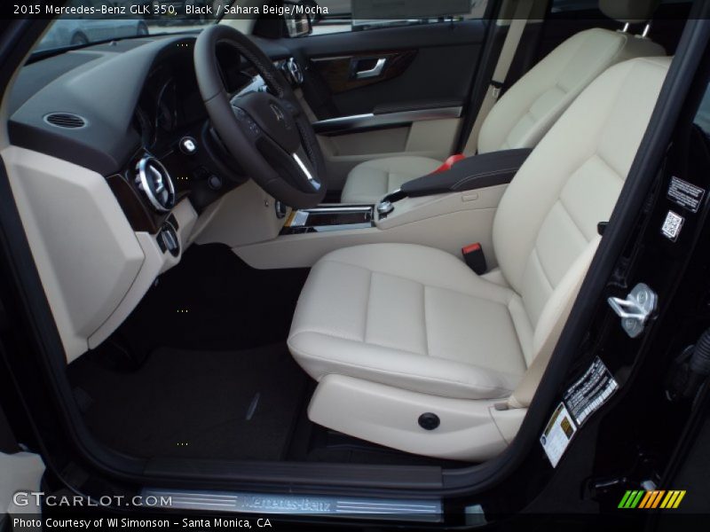 Black / Sahara Beige/Mocha 2015 Mercedes-Benz GLK 350