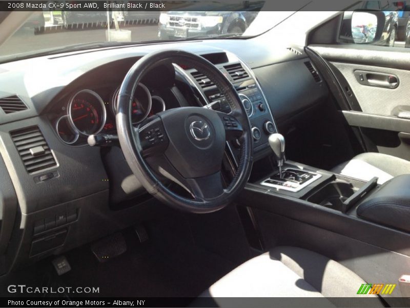 Brilliant Black / Black 2008 Mazda CX-9 Sport AWD