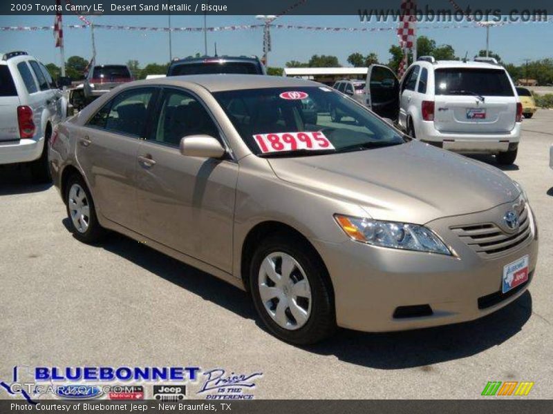 Desert Sand Metallic / Bisque 2009 Toyota Camry LE