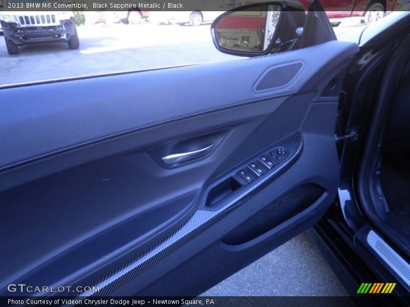 Black Sapphire Metallic / Black 2013 BMW M6 Convertible