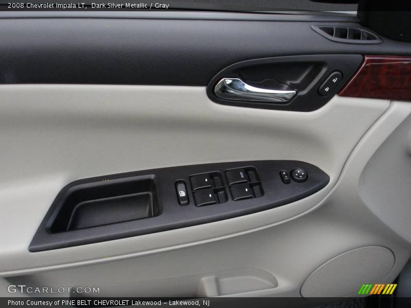 Dark Silver Metallic / Gray 2008 Chevrolet Impala LT