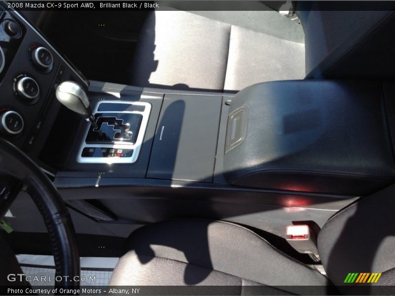Brilliant Black / Black 2008 Mazda CX-9 Sport AWD