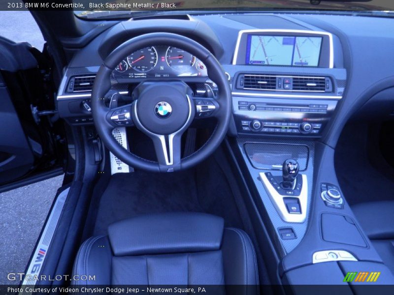 Black Sapphire Metallic / Black 2013 BMW M6 Convertible