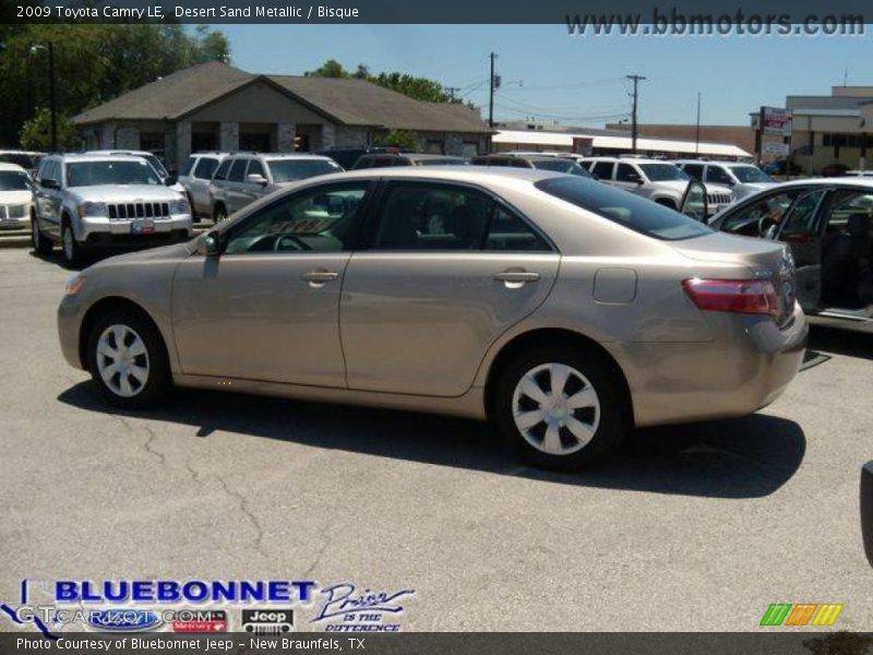 Desert Sand Metallic / Bisque 2009 Toyota Camry LE