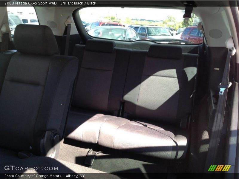 Brilliant Black / Black 2008 Mazda CX-9 Sport AWD