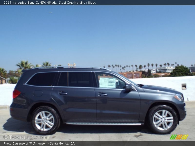 Steel Grey Metallic / Black 2015 Mercedes-Benz GL 450 4Matic