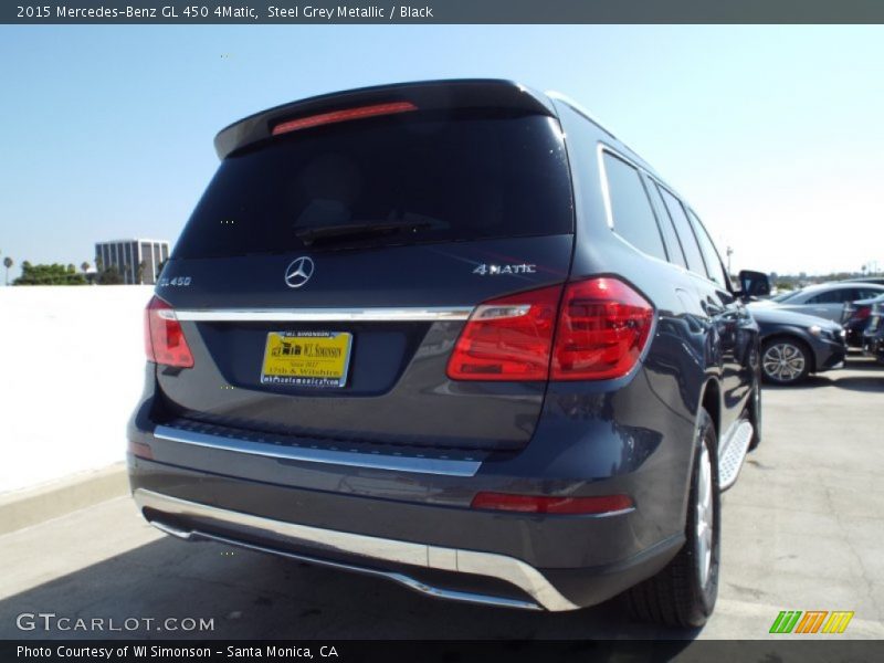 Steel Grey Metallic / Black 2015 Mercedes-Benz GL 450 4Matic