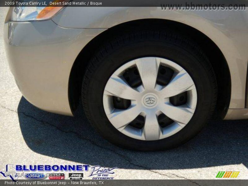Desert Sand Metallic / Bisque 2009 Toyota Camry LE