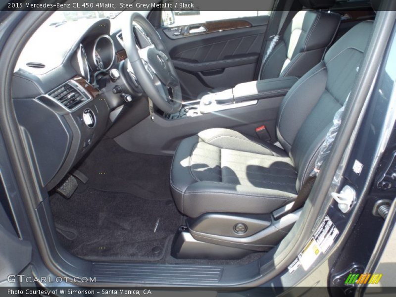 Steel Grey Metallic / Black 2015 Mercedes-Benz GL 450 4Matic