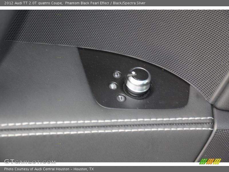 Phantom Black Pearl Effect / Black/Spectra Silver 2012 Audi TT 2.0T quattro Coupe