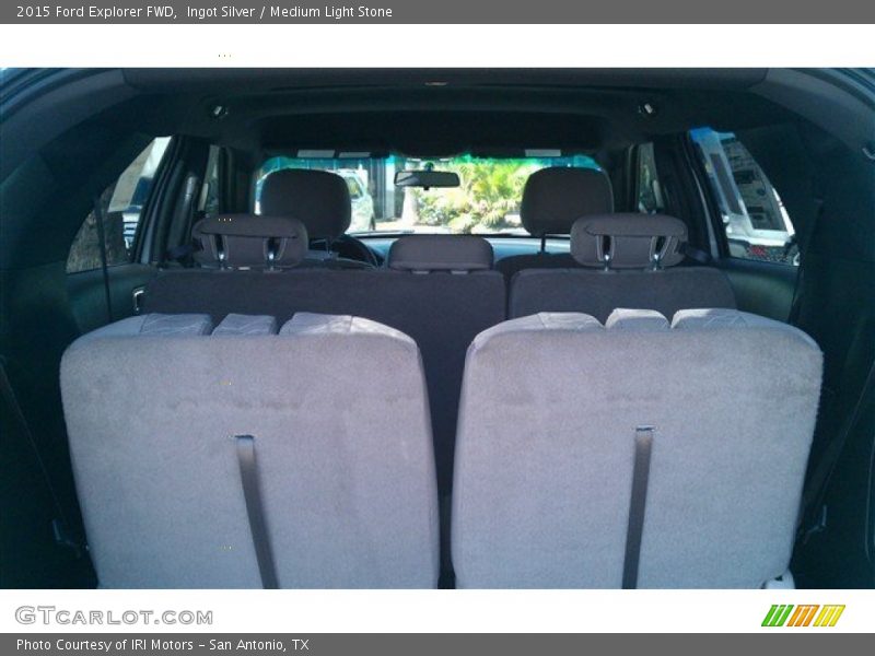 Ingot Silver / Medium Light Stone 2015 Ford Explorer FWD