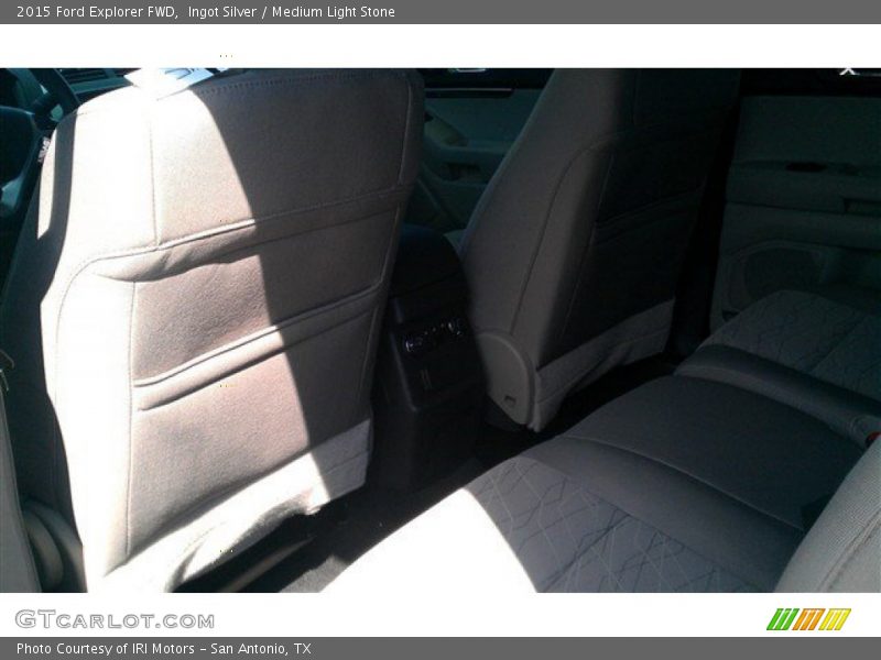 Ingot Silver / Medium Light Stone 2015 Ford Explorer FWD