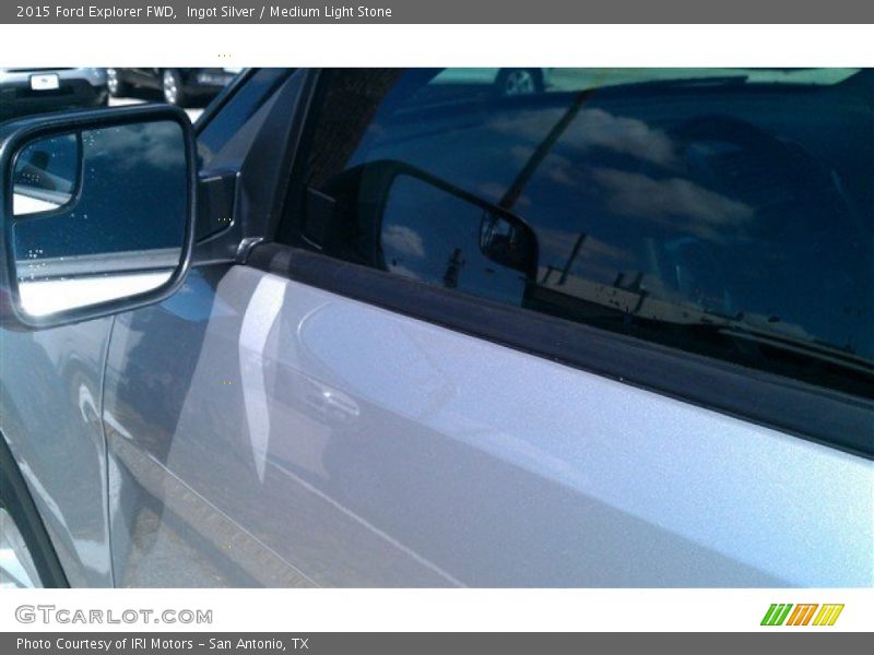 Ingot Silver / Medium Light Stone 2015 Ford Explorer FWD