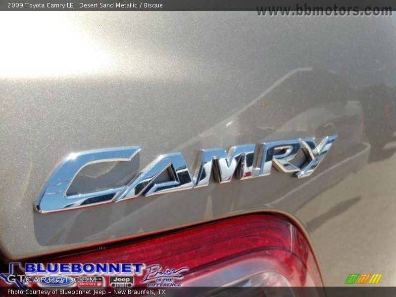 Desert Sand Metallic / Bisque 2009 Toyota Camry LE