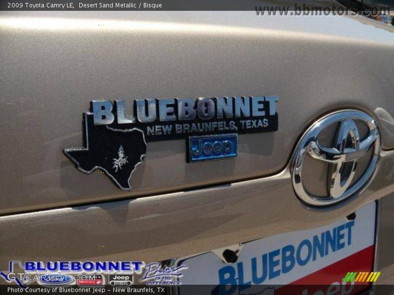 Desert Sand Metallic / Bisque 2009 Toyota Camry LE