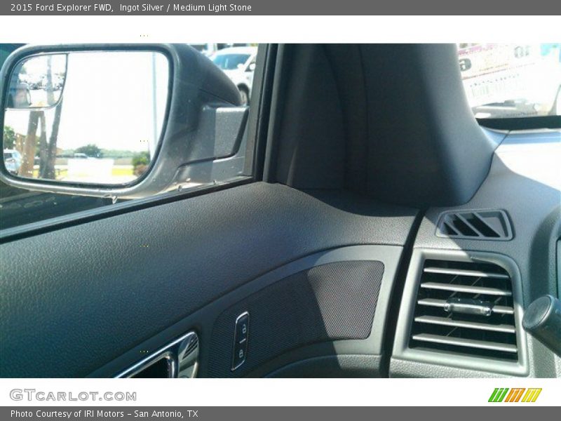 Ingot Silver / Medium Light Stone 2015 Ford Explorer FWD