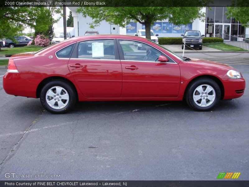 Precision Red / Ebony Black 2008 Chevrolet Impala LT