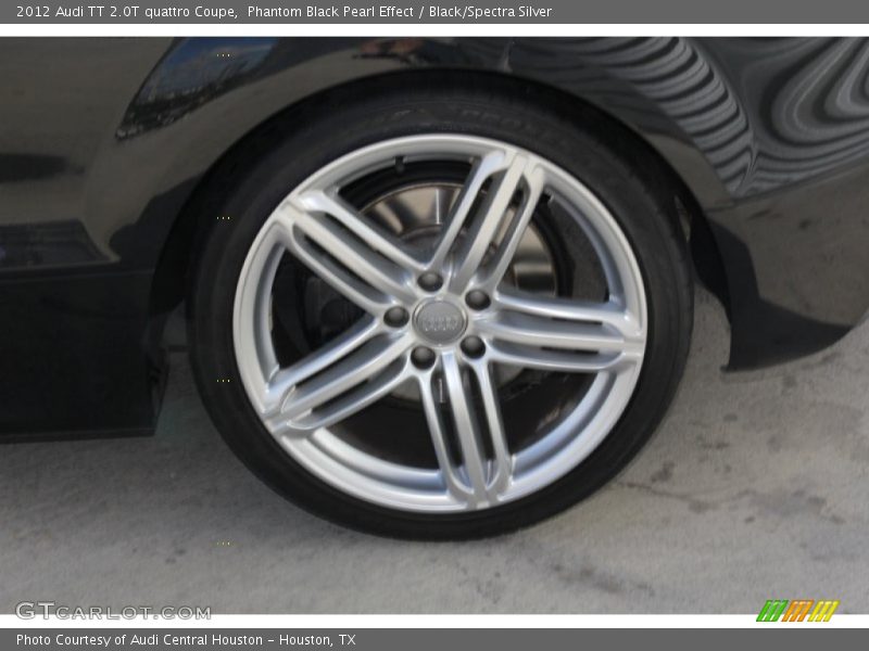 Phantom Black Pearl Effect / Black/Spectra Silver 2012 Audi TT 2.0T quattro Coupe