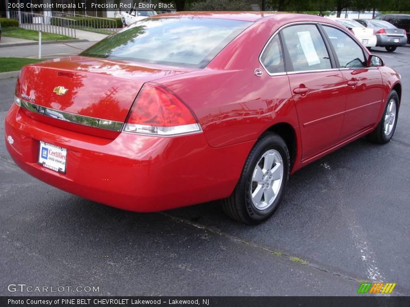 Precision Red / Ebony Black 2008 Chevrolet Impala LT