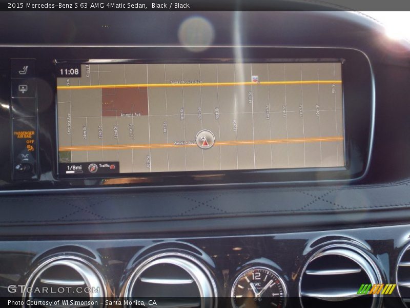 Black / Black 2015 Mercedes-Benz S 63 AMG 4Matic Sedan