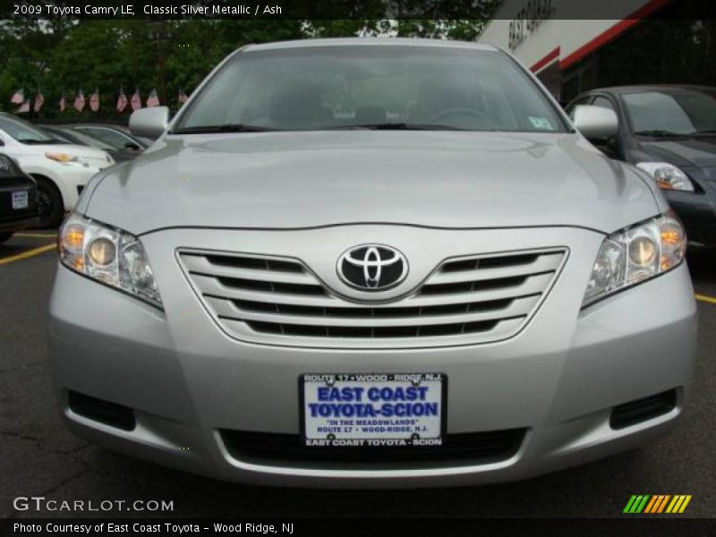 Classic Silver Metallic / Ash 2009 Toyota Camry LE
