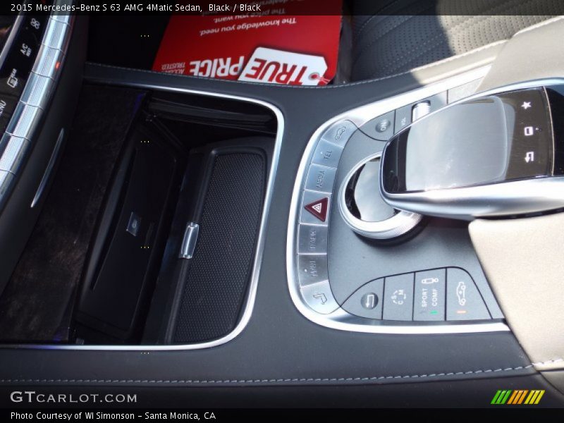 Black / Black 2015 Mercedes-Benz S 63 AMG 4Matic Sedan