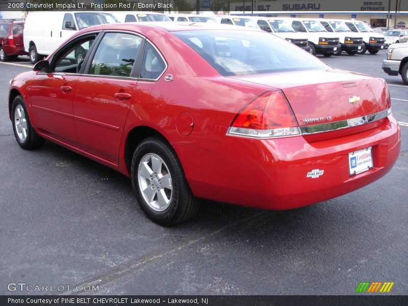 Precision Red / Ebony Black 2008 Chevrolet Impala LT