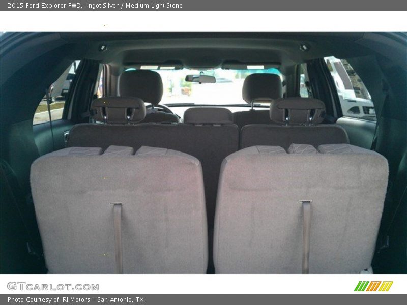 Ingot Silver / Medium Light Stone 2015 Ford Explorer FWD