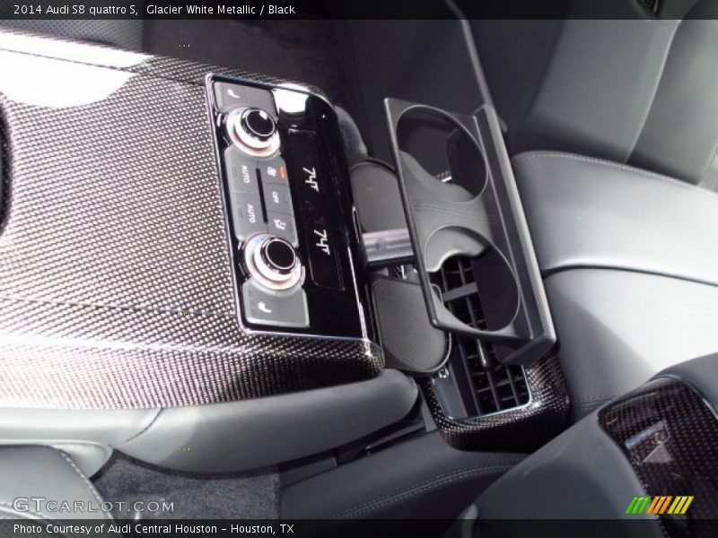 Glacier White Metallic / Black 2014 Audi S8 quattro S
