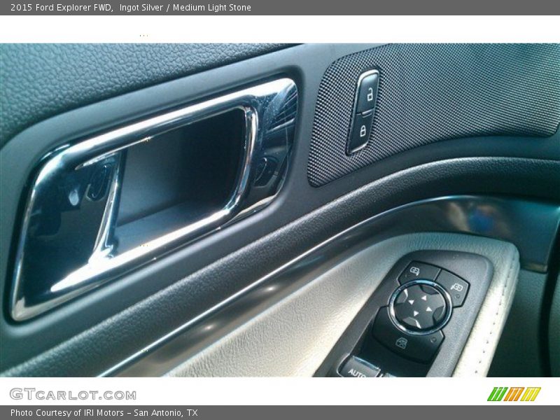 Ingot Silver / Medium Light Stone 2015 Ford Explorer FWD