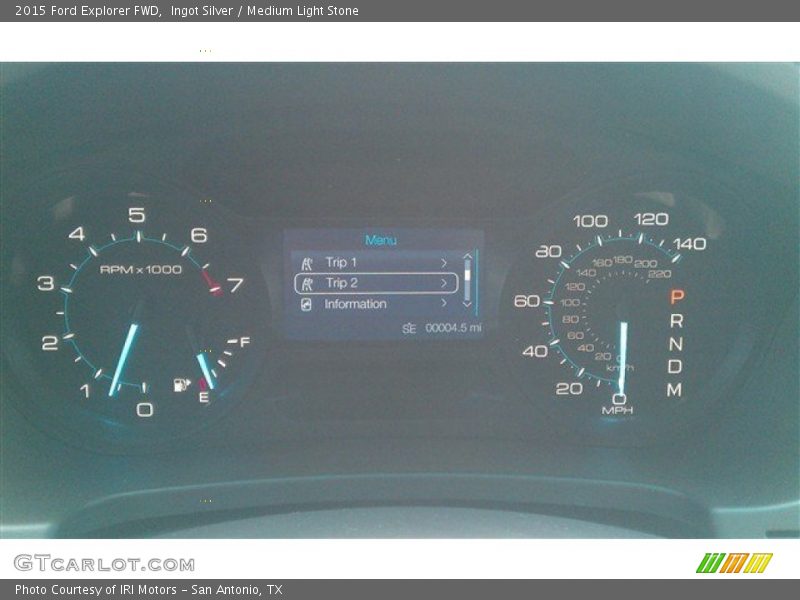 Ingot Silver / Medium Light Stone 2015 Ford Explorer FWD