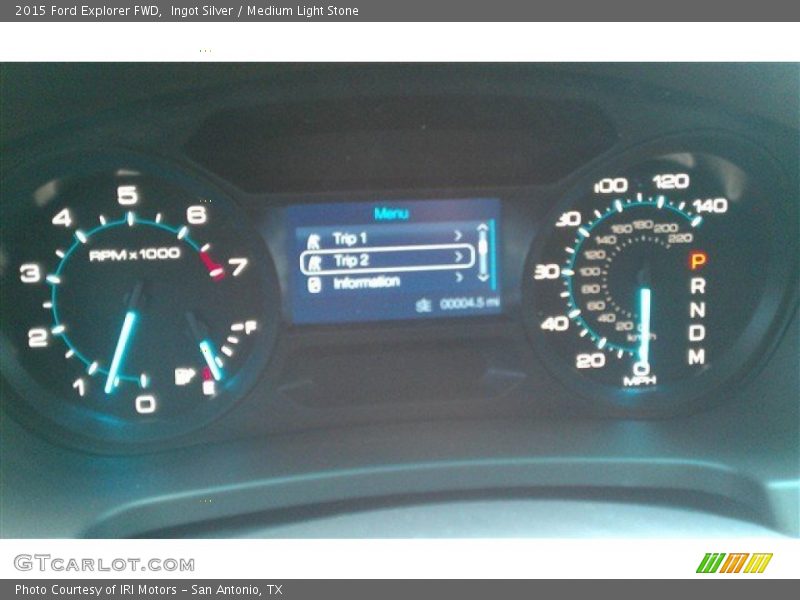 Ingot Silver / Medium Light Stone 2015 Ford Explorer FWD