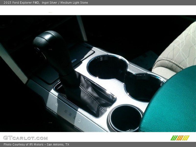 Ingot Silver / Medium Light Stone 2015 Ford Explorer FWD