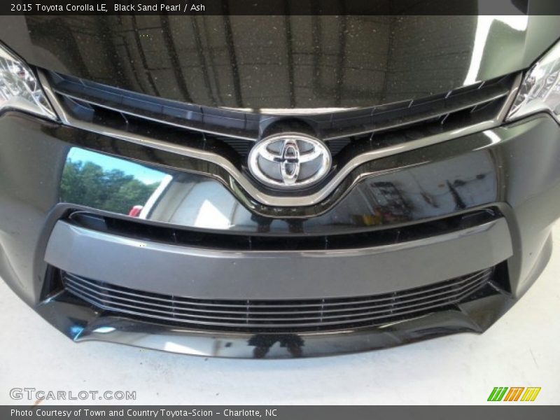 Black Sand Pearl / Ash 2015 Toyota Corolla LE