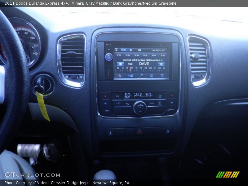Mineral Gray Metallic / Dark Graystone/Medium Graystone 2011 Dodge Durango Express 4x4