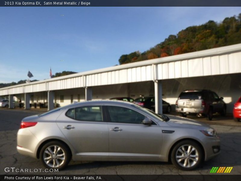 Satin Metal Metallic / Beige 2013 Kia Optima EX