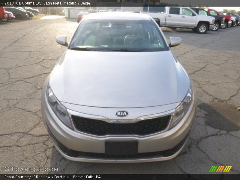 Satin Metal Metallic / Beige 2013 Kia Optima EX