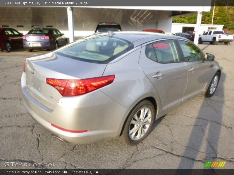 Satin Metal Metallic / Beige 2013 Kia Optima EX