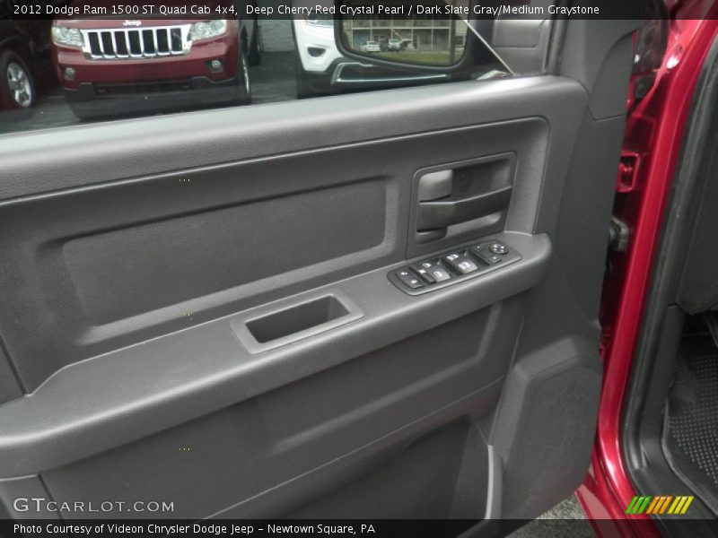 Deep Cherry Red Crystal Pearl / Dark Slate Gray/Medium Graystone 2012 Dodge Ram 1500 ST Quad Cab 4x4