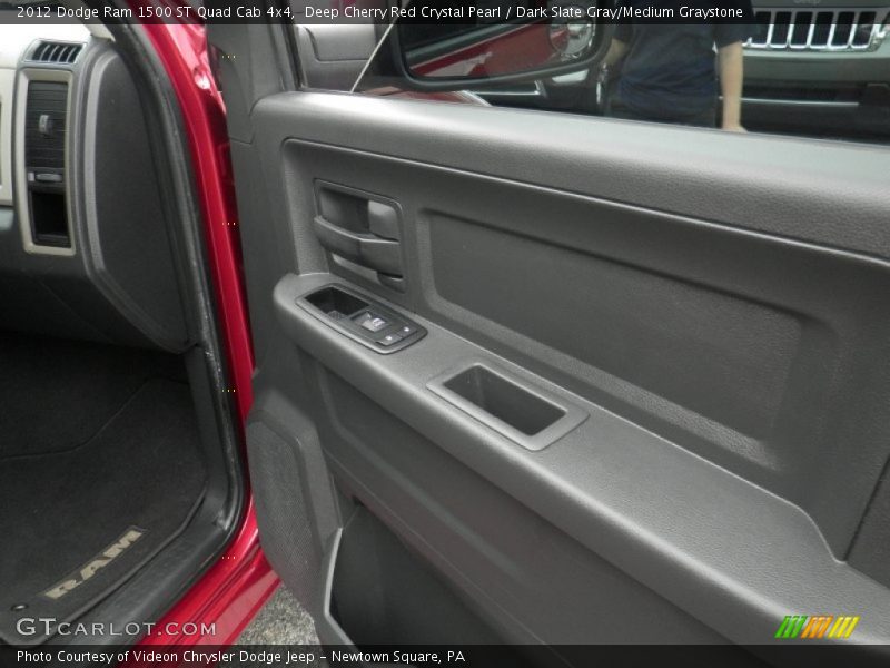 Deep Cherry Red Crystal Pearl / Dark Slate Gray/Medium Graystone 2012 Dodge Ram 1500 ST Quad Cab 4x4