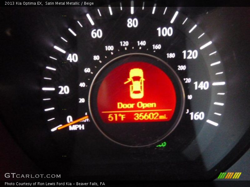 Satin Metal Metallic / Beige 2013 Kia Optima EX