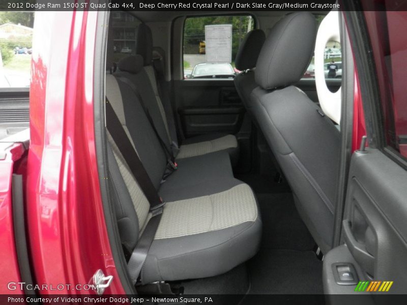 Deep Cherry Red Crystal Pearl / Dark Slate Gray/Medium Graystone 2012 Dodge Ram 1500 ST Quad Cab 4x4
