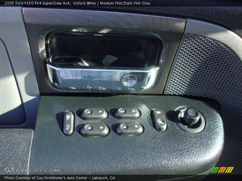 Oxford White / Medium Flint/Dark Flint Grey 2005 Ford F150 FX4 SuperCrew 4x4