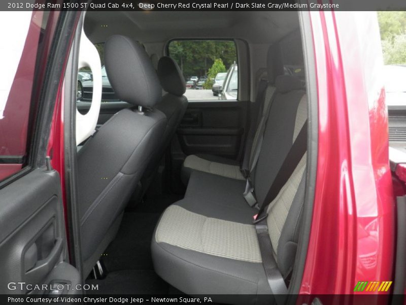 Deep Cherry Red Crystal Pearl / Dark Slate Gray/Medium Graystone 2012 Dodge Ram 1500 ST Quad Cab 4x4