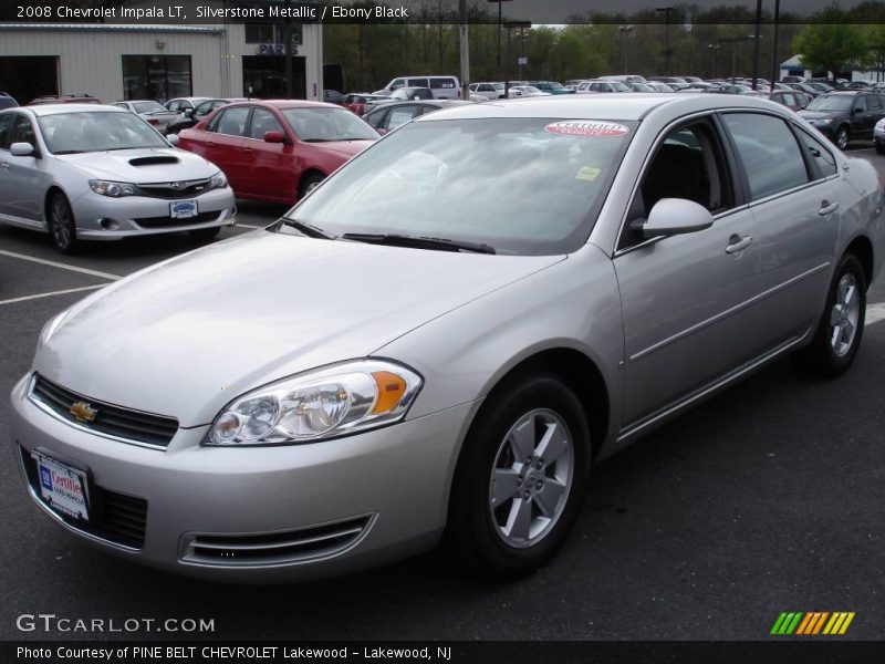 Silverstone Metallic / Ebony Black 2008 Chevrolet Impala LT