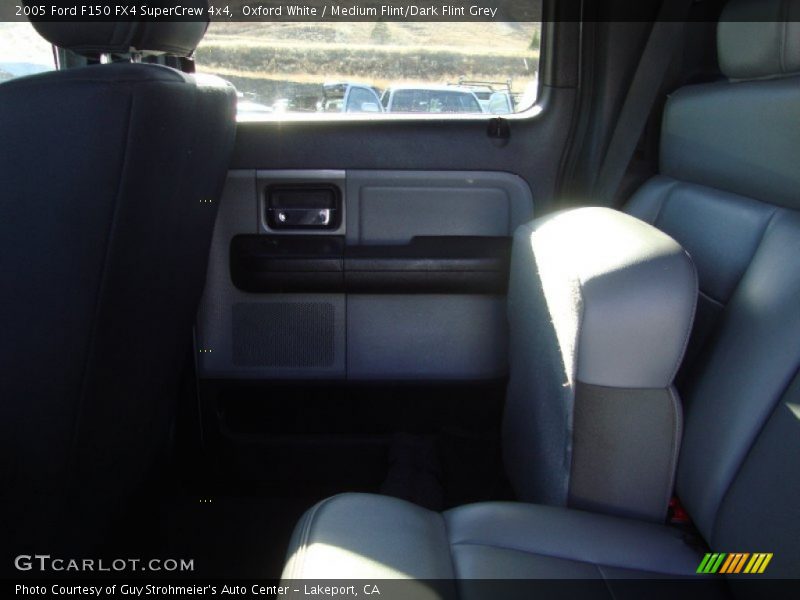 Oxford White / Medium Flint/Dark Flint Grey 2005 Ford F150 FX4 SuperCrew 4x4