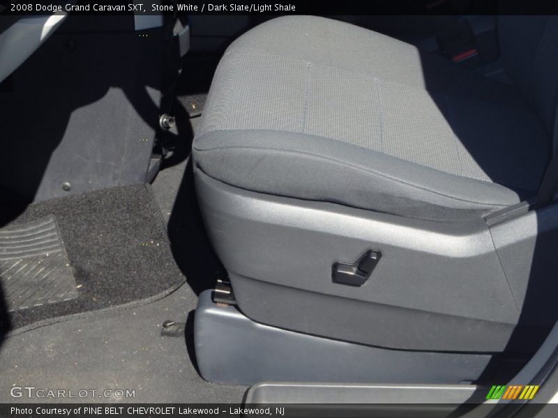 Stone White / Dark Slate/Light Shale 2008 Dodge Grand Caravan SXT