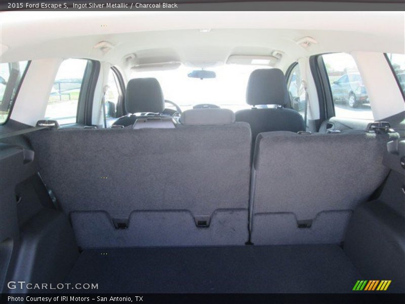 Ingot Silver Metallic / Charcoal Black 2015 Ford Escape S